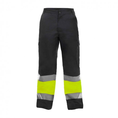 PANTALON DOVER HV TROUSERS YELLOW-GREY