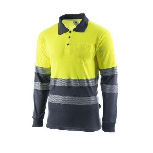 POLO GALAXY HV YELLOW-GREY