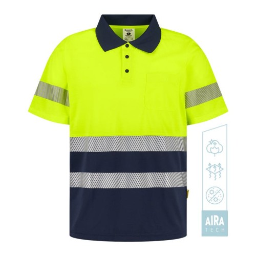 POLO GOSPEL HV YELLOW-NAVY