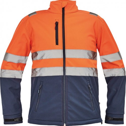 SOFTSHELL GRANADA HV SOFTSH.JACKET ORANGE-NAVY