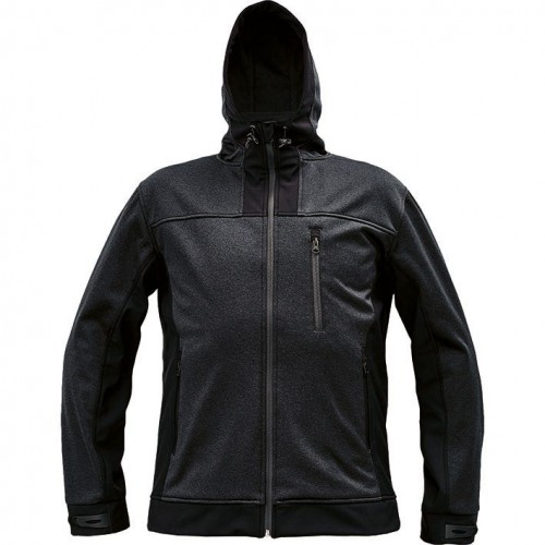 SOFTSHELL HUYER SOFTSHELL JACKET BLACK