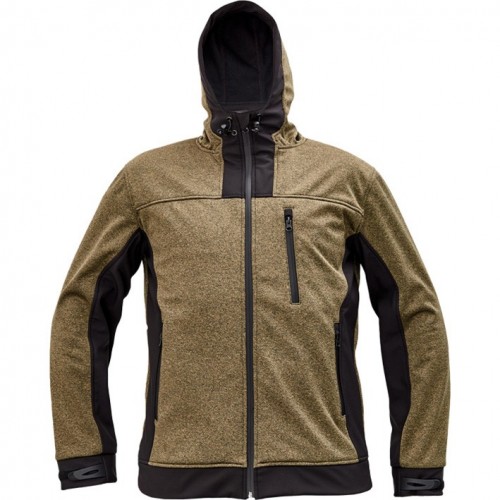 SOFTSHELL HUYER SOFTSHELL JACKET OLIVE