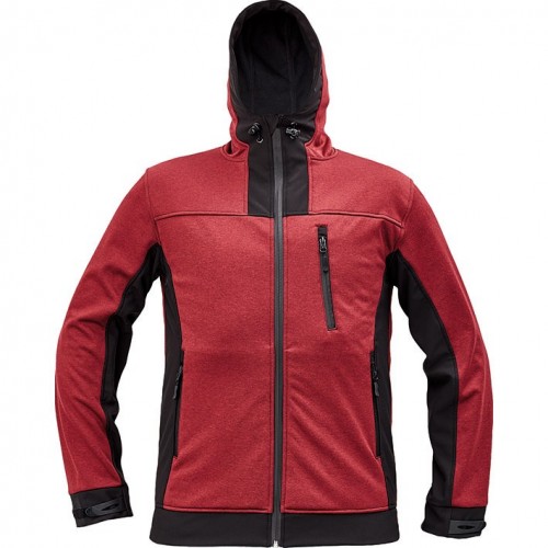 SOFTSHELL HUYER SOFTSHELL JACKET RED