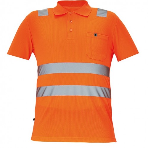 POLO JAEN HV POLO-SHIRT ORANGE