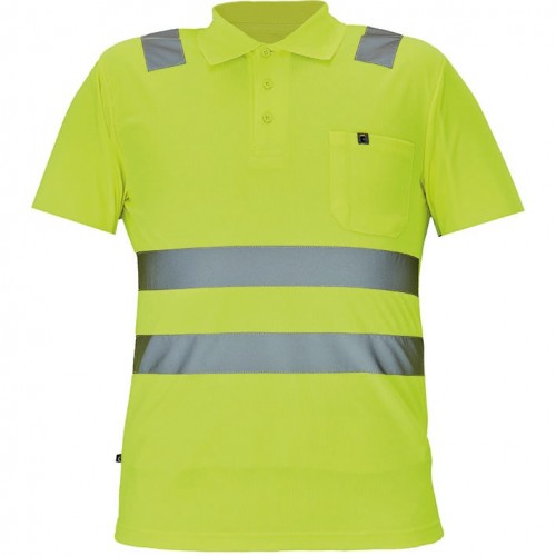 POLO JAEN HV POLO-SHIRT YELLOW