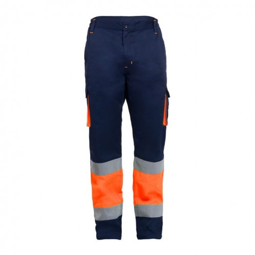 PANTALON KING HV ORANGE-NAVY