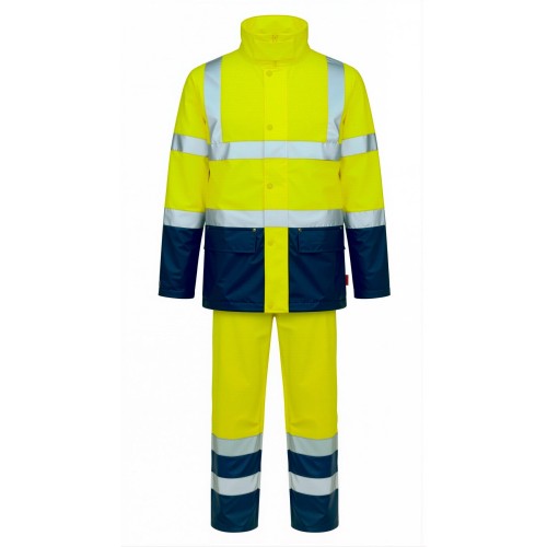TRAJE AGUA LOBSTER SET HV YELLOW-NAVY