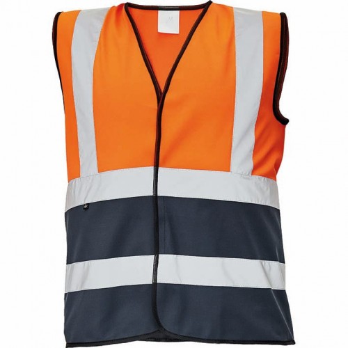 CHALECO LYNX DUO VEST ORANGE-NAVY