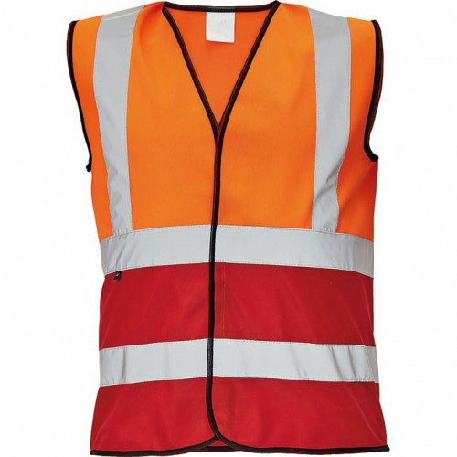 CHALECO LYNX DUO VEST ORANGE-RED