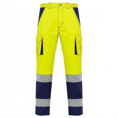 PANTALON MAGIC HV YELLOW-NAVY