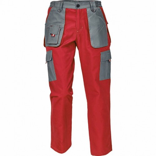 PANTALÓN MAX EVO LADY TROUSERS RED-GREY