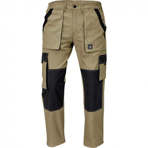 PANTALÓN MAX SUMMER TROUSERS SAND-BLACK