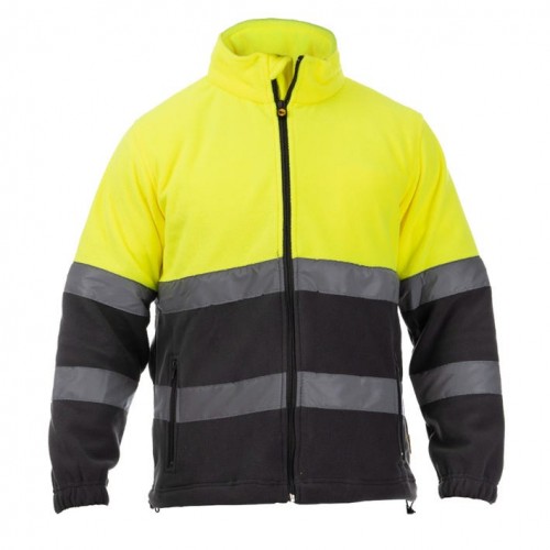 POLAR PLANET HV POLAR FLEECE YELLOW-GREY