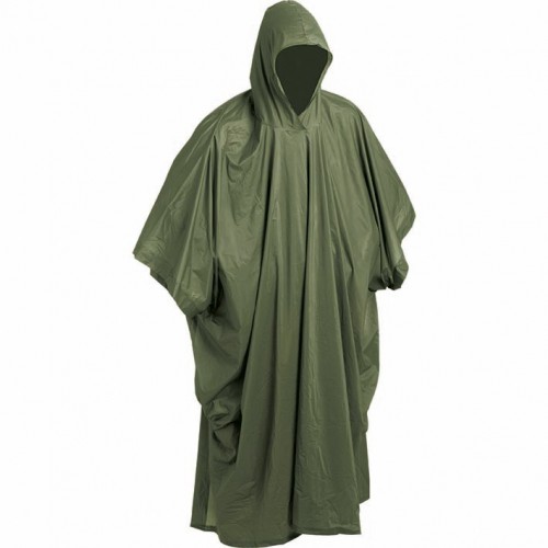 PONCHO PONCHO PVC PONCHO GREEN