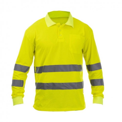 POLO RIVER HV POLO LS YELLOW