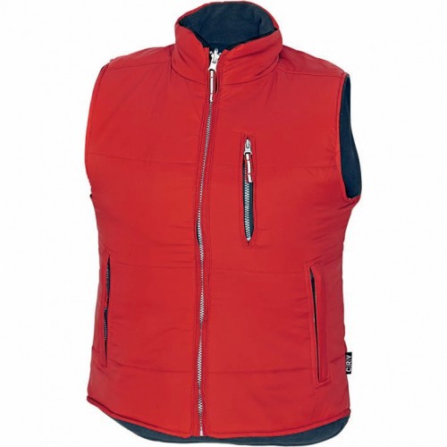 CHALECO ROSEVILLE LADY BODYWARMER RED-NAVY