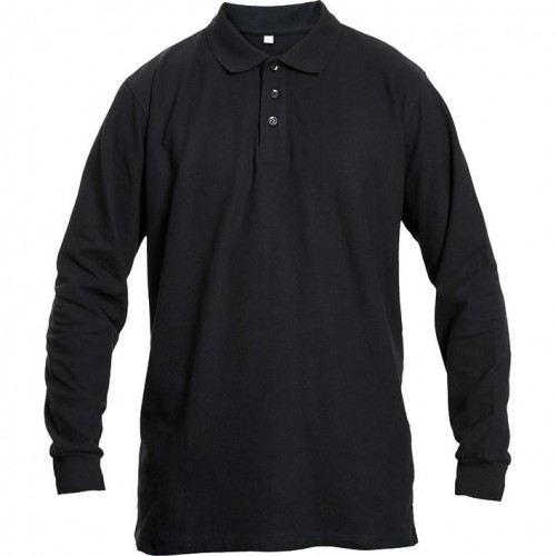 POLO SANGU POLOSHIRT LONG SLEEVE BLACK