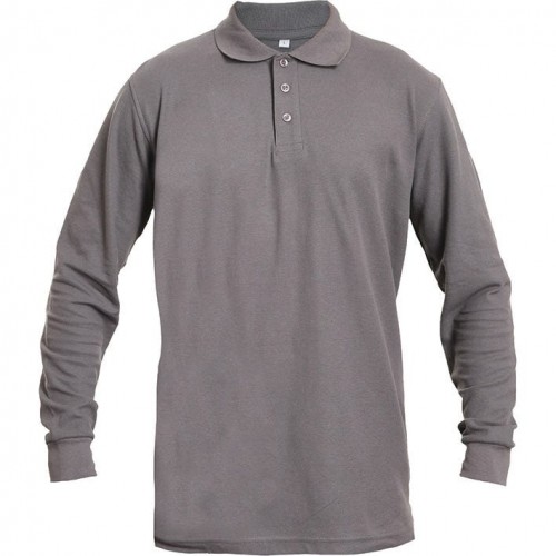 POLO SANGU POLOSHIRT LONG SLEEVE GREY