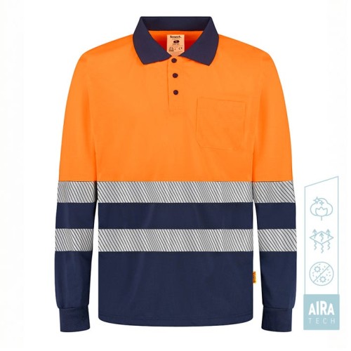 POLO SOUL HV ORANGE-NAVY