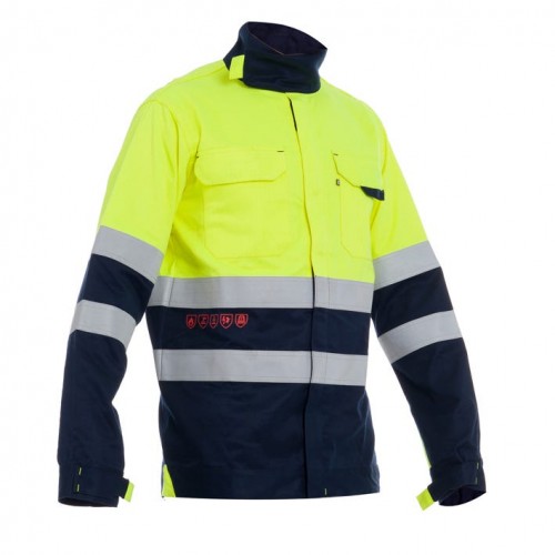 CAZADORA STRING PM HV JACKET YELLOW-NAVY