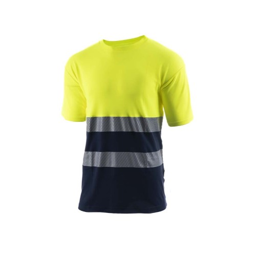 CAMISETA SUGAR HV YELLOW-NAVY