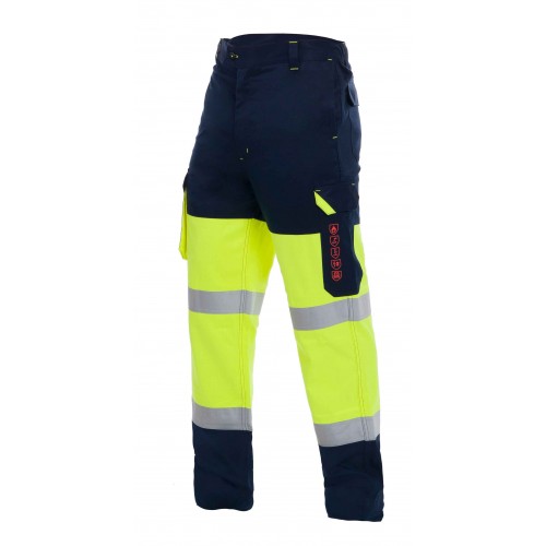 PANTALON TAP PM HV PANTS YELLOW-NAVY