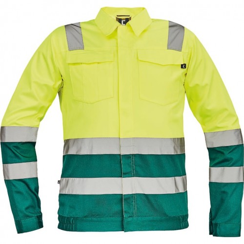 CHAQUETA VALENCIA HV JACKET YELLOW-GREEN