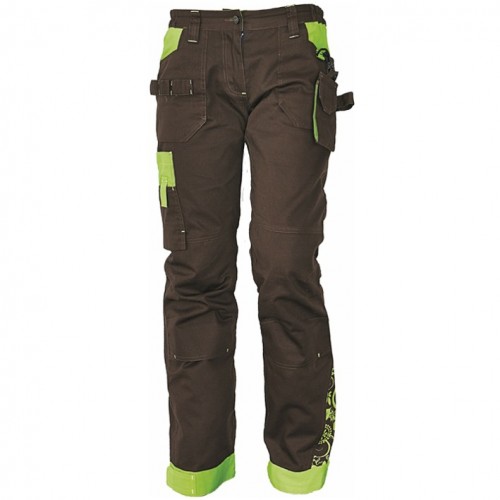 PANTALÓN YOWIE LADY TROUSERS BROWN-GREEN