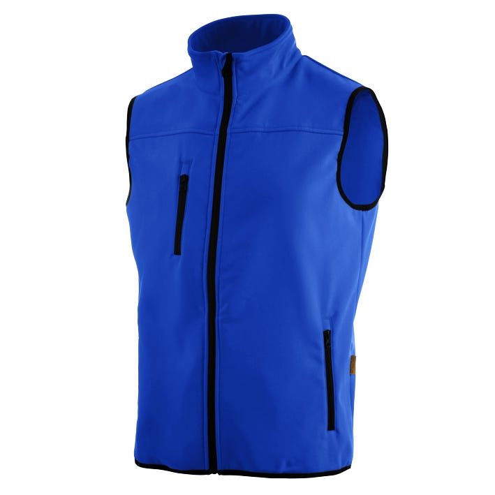 CHALECO SOFTSHELL ARTIST ROYAL BLUE