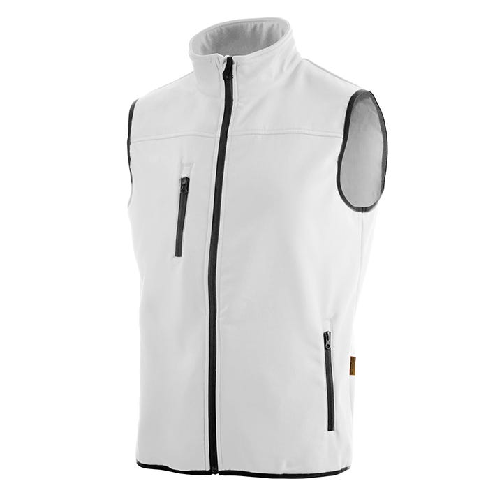 CHALECO SOFTSHELL ARTIST WHITE