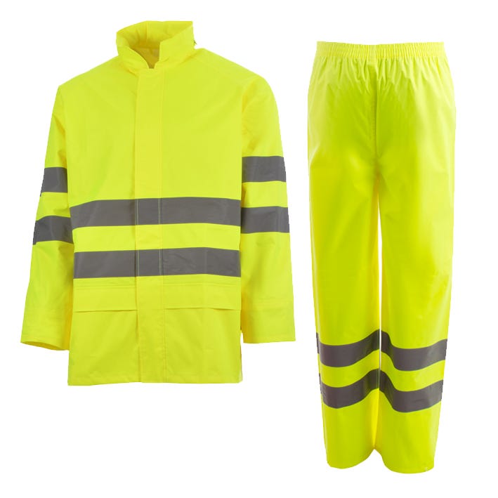 TRAJE AGUA DANCE SET HV YELLOW