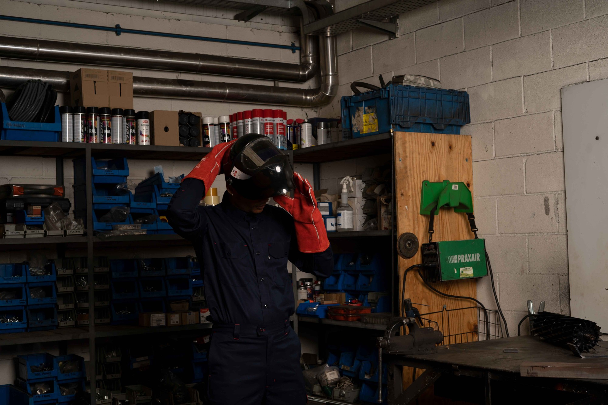 CAMISA FILTER PM SHIRT LONG SLEEVES NAVY