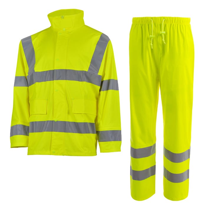 TRAJE AGUA OCTOPUS SET HV YELLOW