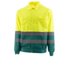 CAZADORA BILLIE HV YELLOW/GREEN