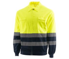 CAZADORA BILLIE HV YELLOW-NAVY