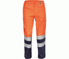 PANTALÓN BURGOS HV TROUSERS ORANGE-NAVY