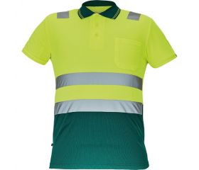 POLO CADIZ HV POLO-SHIRT YELLOW-GREEN
