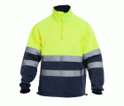 SUDADERA CHILL HV YELLOW-NAVY
