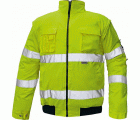 CHAQUETA CLOVELLY PILOT JACKET HV YELLOW