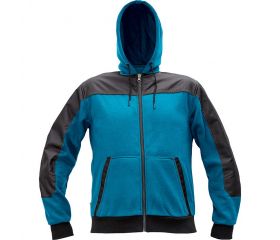 SUDADERA CREMORNE HOODIE PETROL BLUE