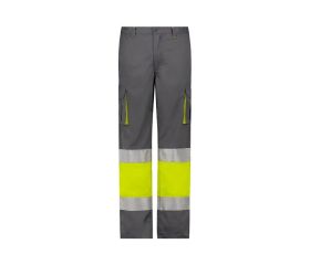 PANTALON DESTINY HV YELLOW-GREY