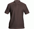 POLO DHANU POLO-SHIRT DARK BROWN