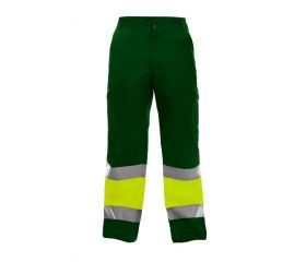 PANTALON DOVER HV TROUSERS YELLOW-GREEN