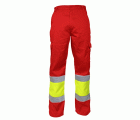 PANTALON DOVER HV TROUSERS YELLOW-RED