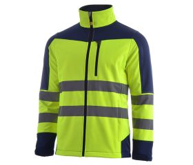 SOFTSHELL ECLIPSE HV YELLOW-NAVY