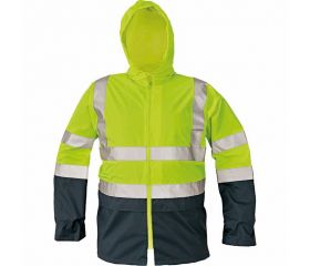 CHAQUETA EPPING JACKET HV YELLOW-NAVY