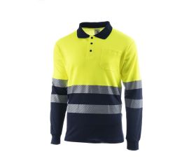 POLO GALAXY HV YELLOW-NAVY
