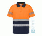 POLO GOSPEL HV ORANGE-NAVY