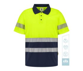 POLO GOSPEL HV YELLOW-NAVY