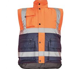 CHALECO HELLIN HV BODYWARMER ORANGE-NAVY